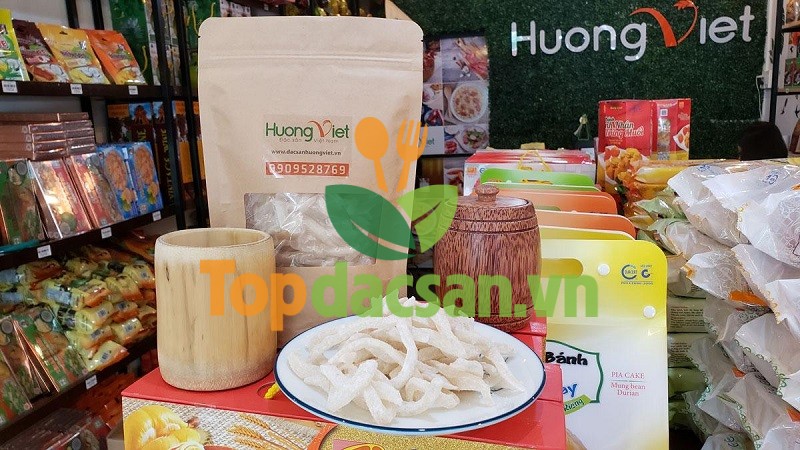 Mứt dừa non Hương Việt không sử dụng chất bảo quản
