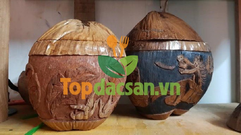 vỏ bình giữ ấm trái dừa