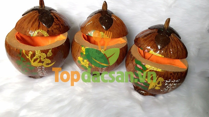 vỏ bình giữ ấm trái dừa