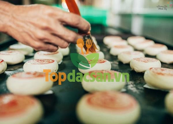 bánh kim sa Tân Huê Viên